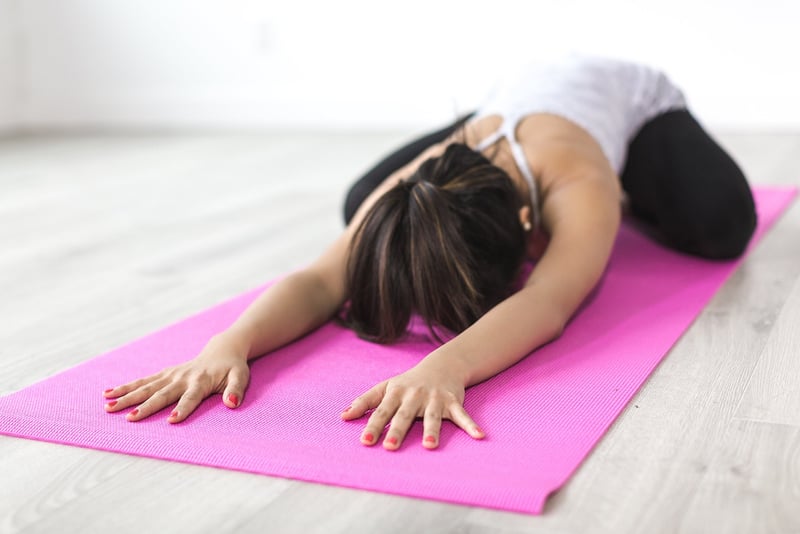 Yoga Instructor Teaching